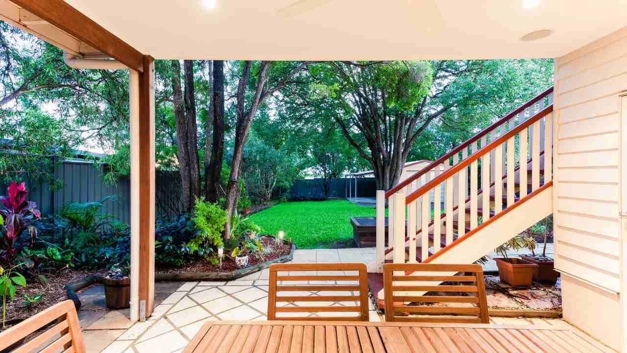 backyard deck building