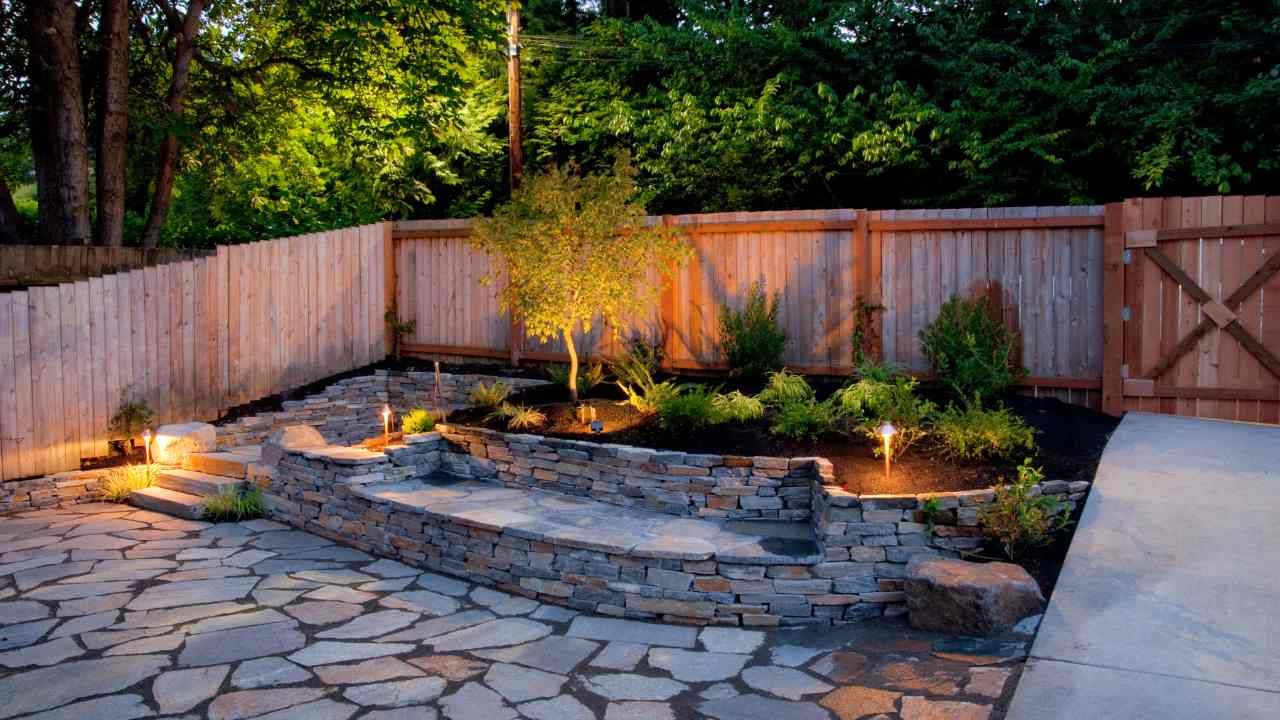 fencing for sloped yards