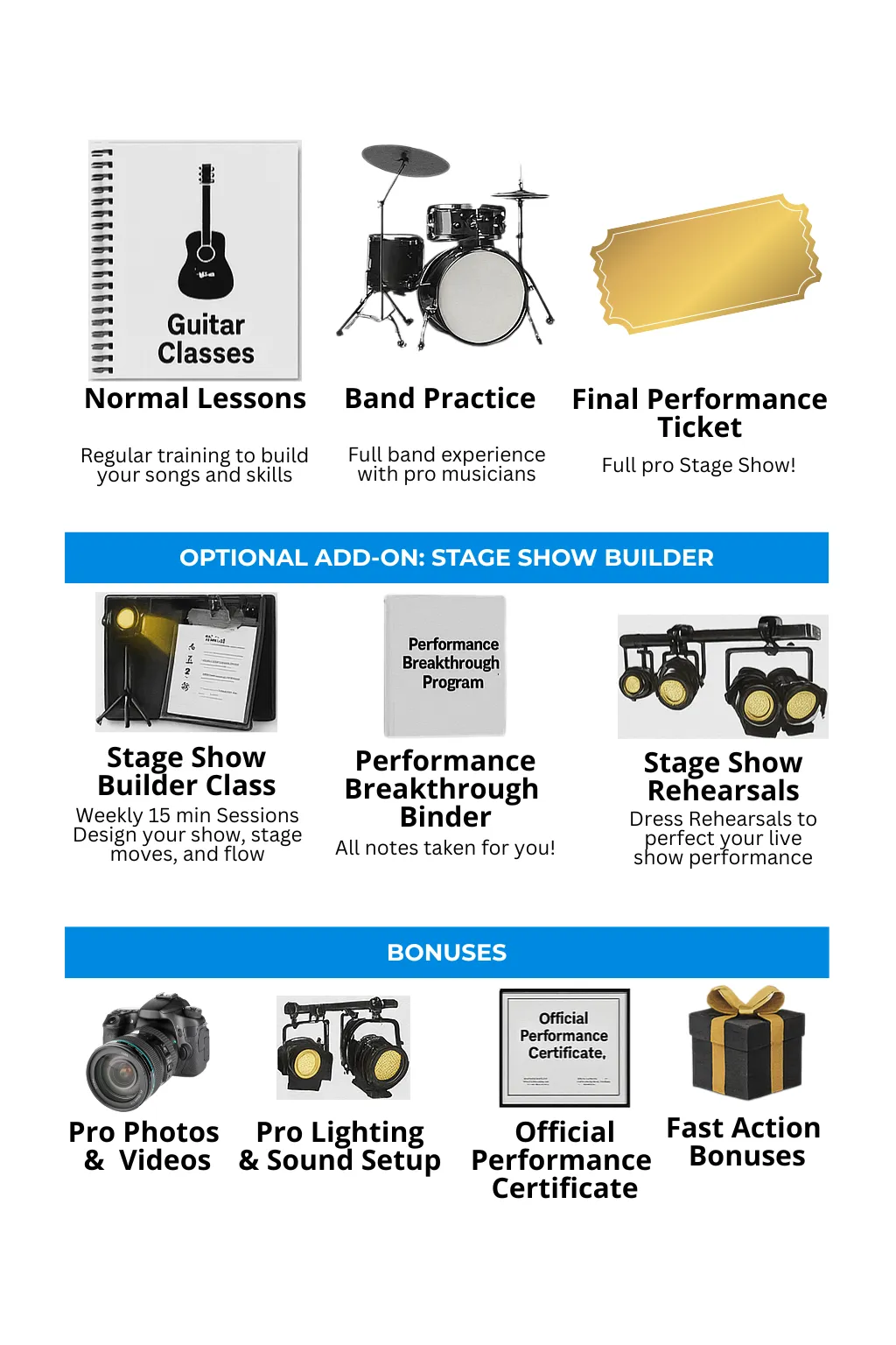 black electric guitar