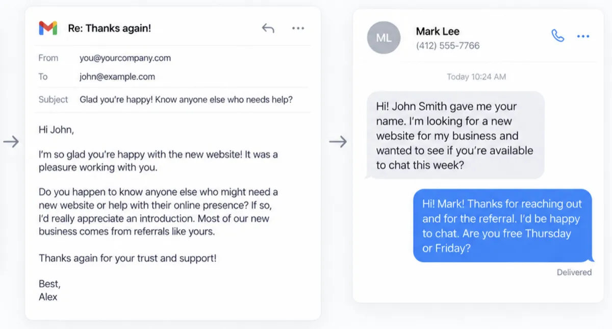 Referral generation