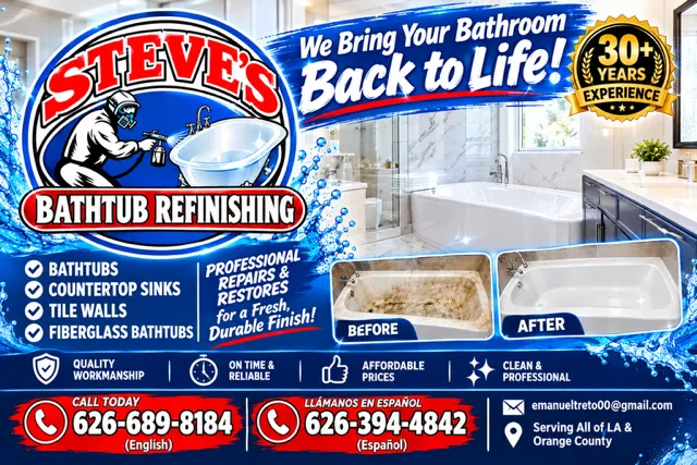 Bathtub Refinishing in Altadena