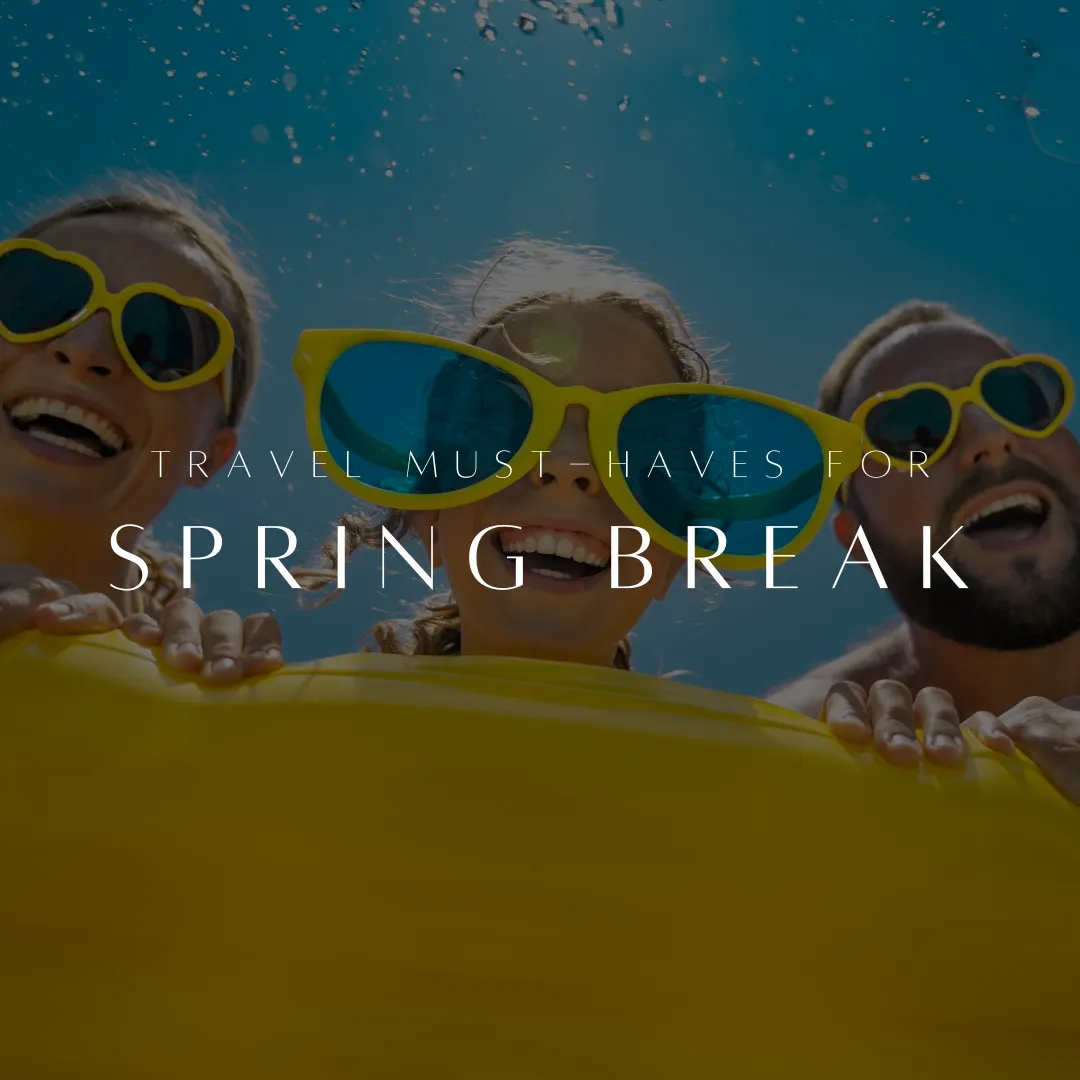 Spring Break Travel List for Kids