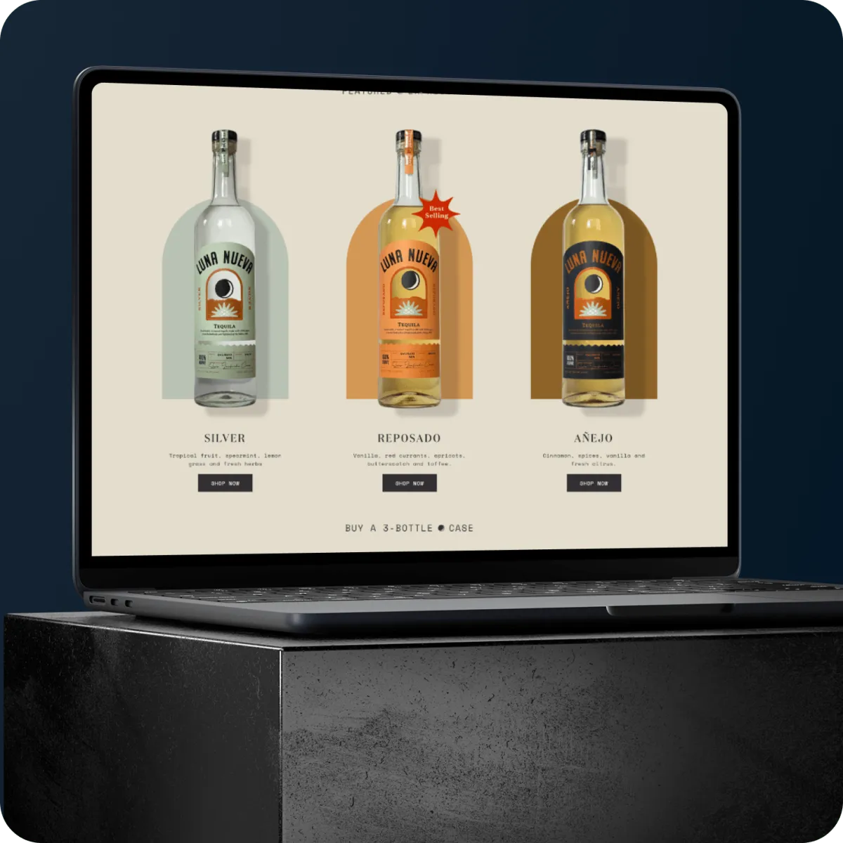 Reposado Tequila Website