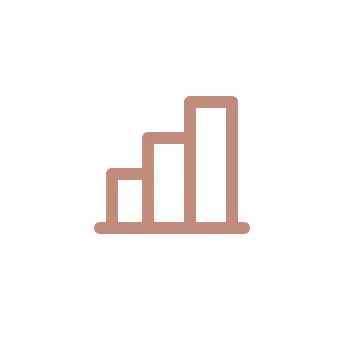 Growth chart icon