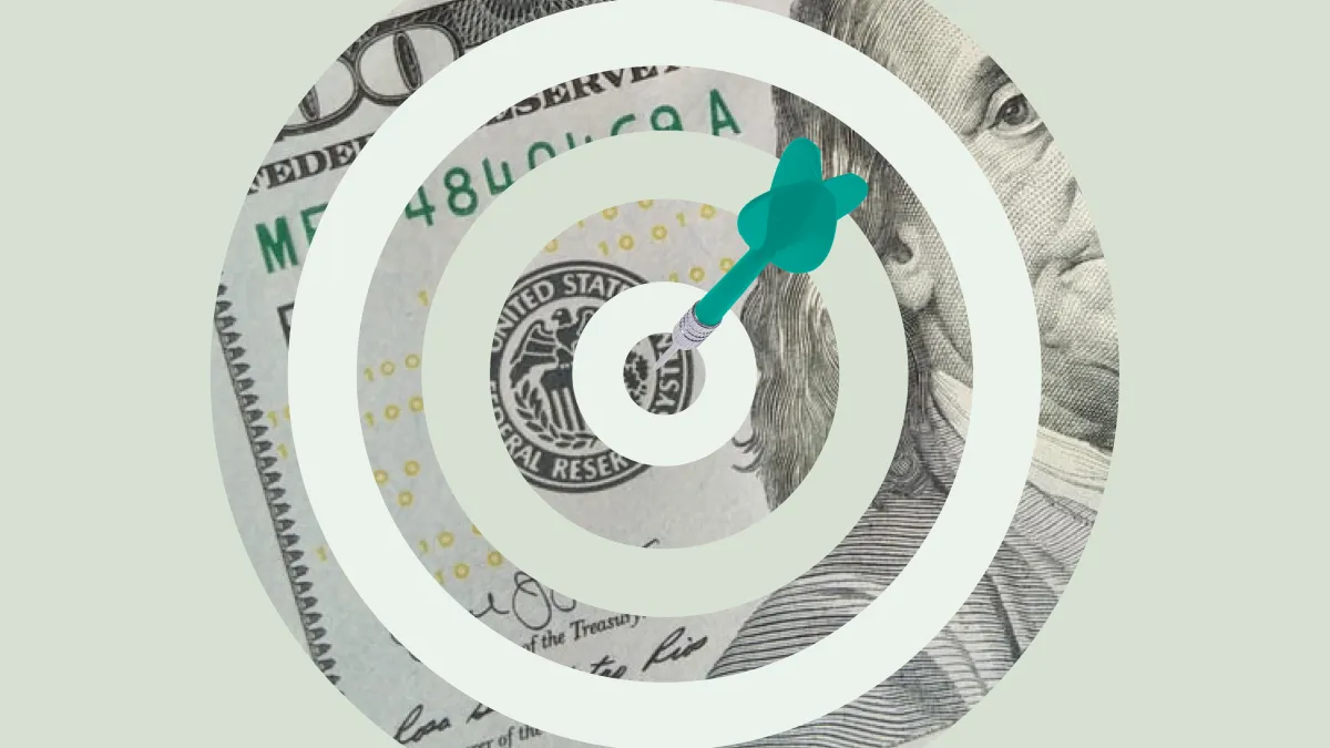 Illustration of bullseye