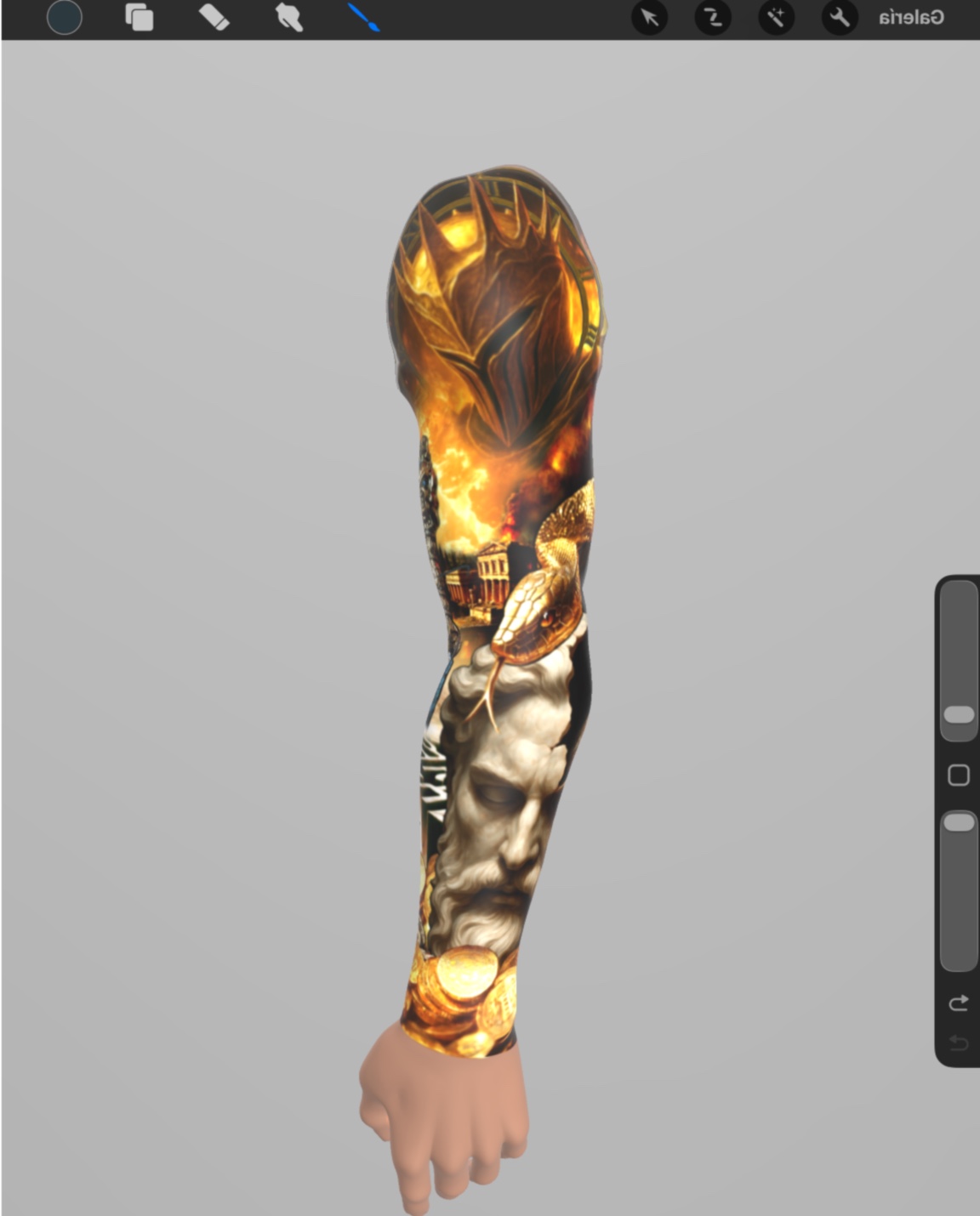 Diseño creado por David Mendoza para su cliente Max sobre modelo 3d