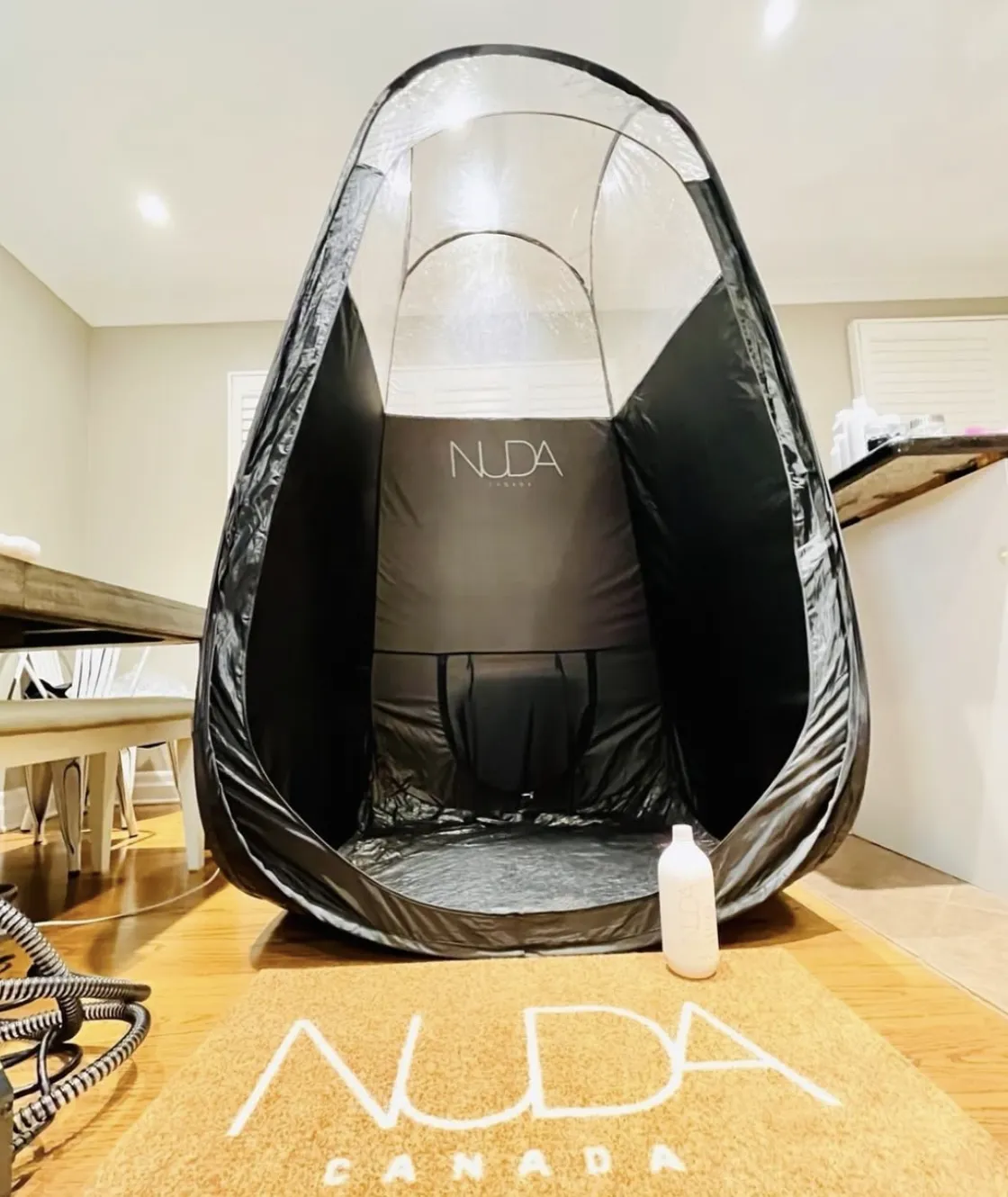 Mobile Spray Tan setup