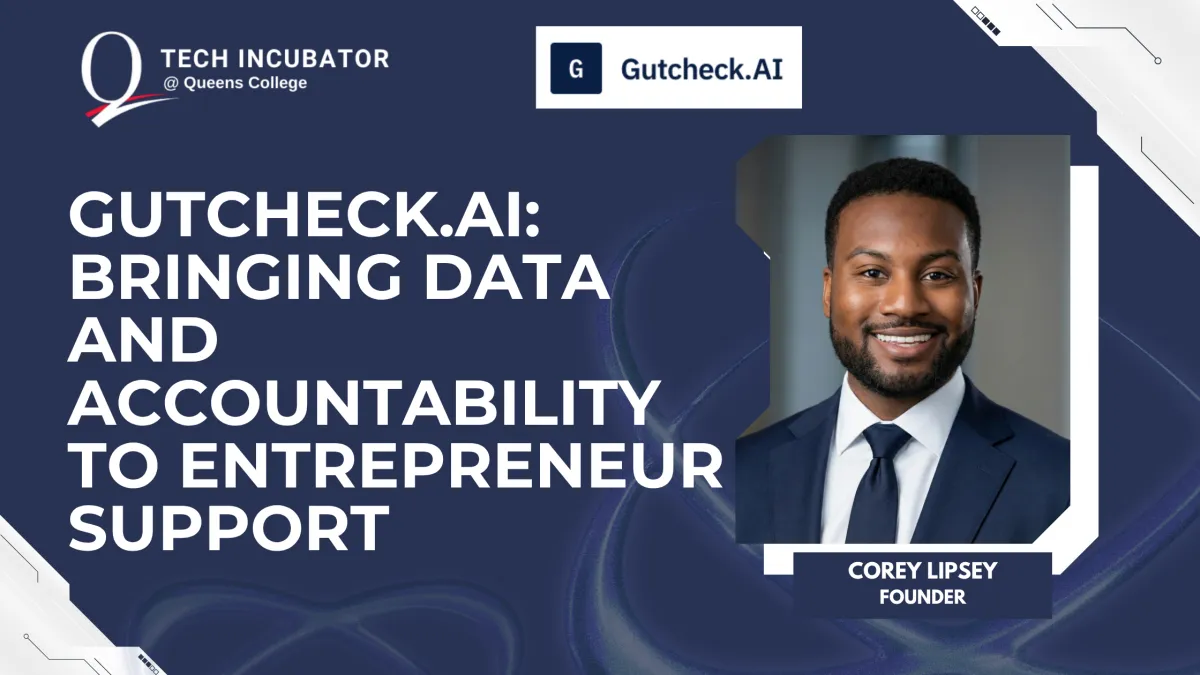 Gutcheck.AI: Bringing Data and Accountability to Entrepreneur Support