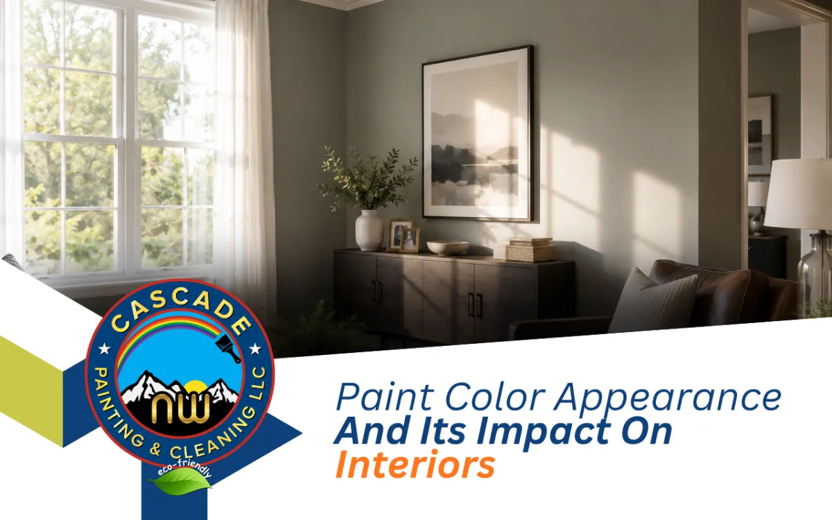 Paint Color Appearance And Its Impact On Interiors