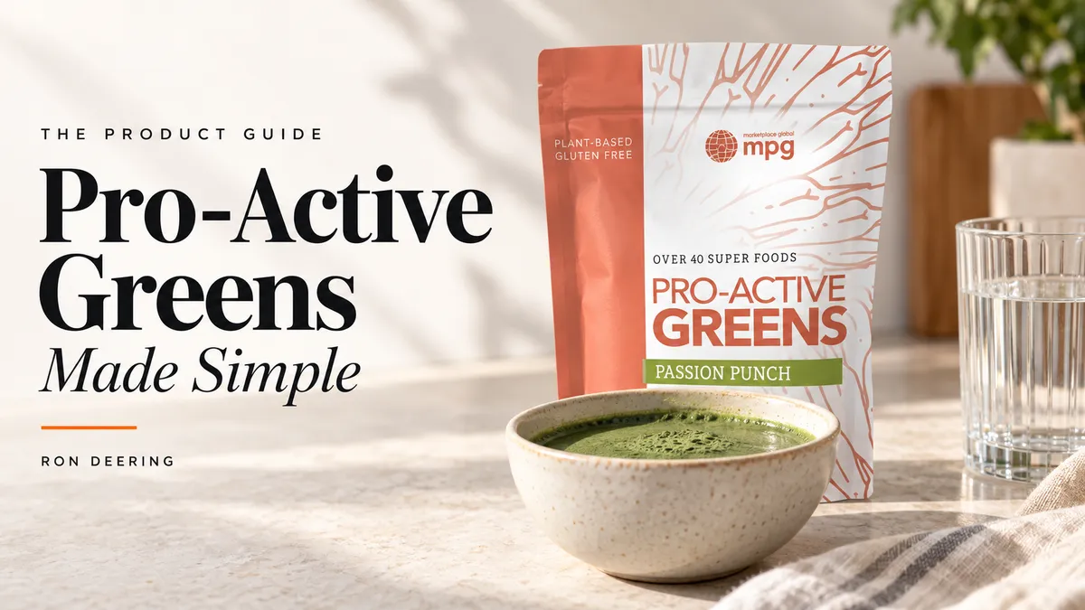 Pro-Active Greens: Ingredients, Preparation, and Everyday Details