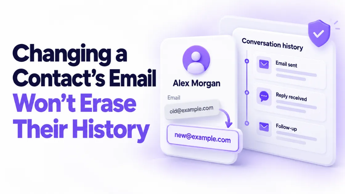 Will You Lose Email History If You Change a Contact's Email in Your CRM?