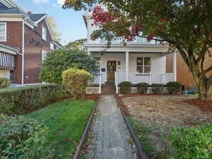 Damaged Pittsburgh house before renovation