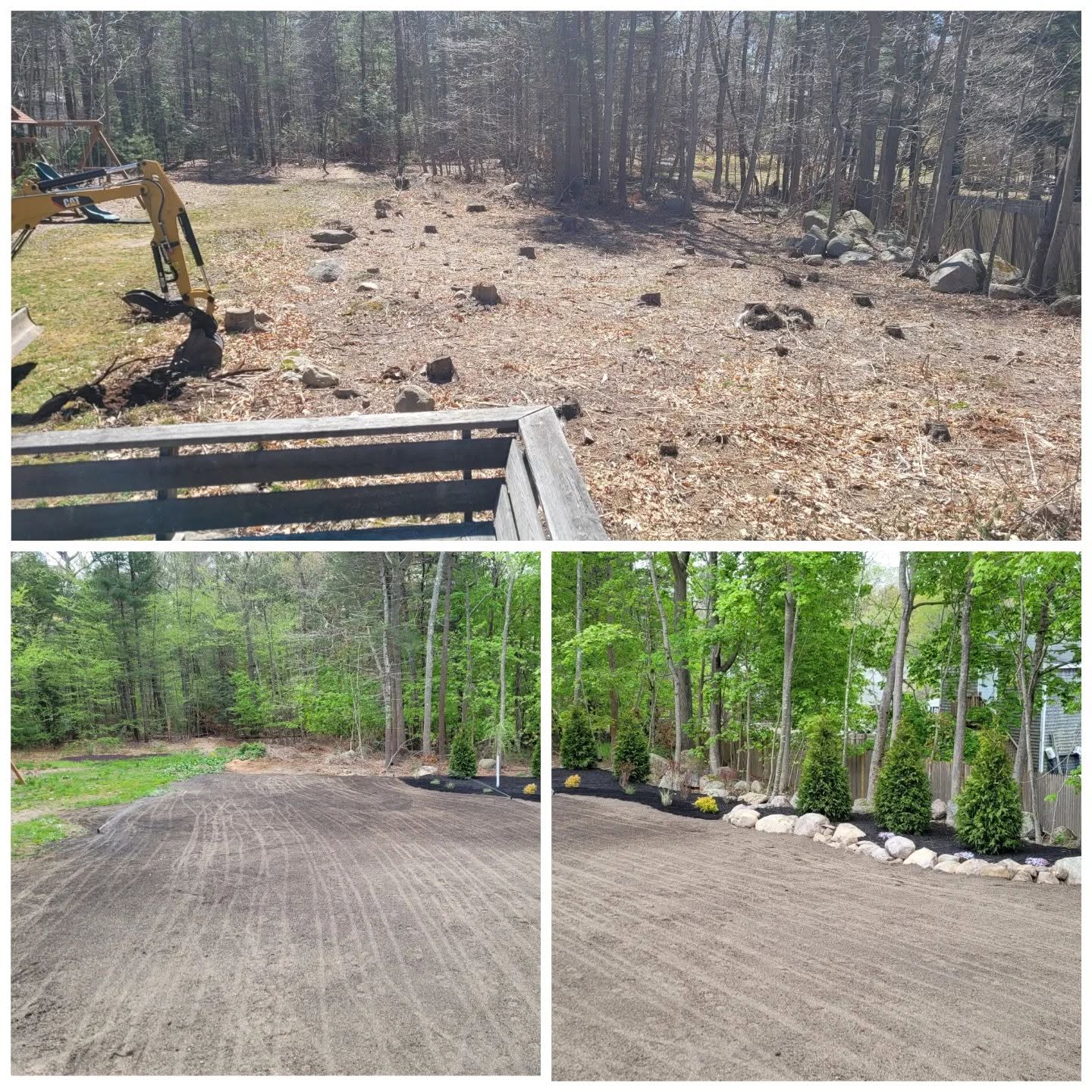 New Lawn Installation in Rockland