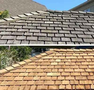 Cedar roof care Oakville ON