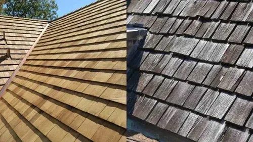 Cedar roof cleaning company Oakville ON