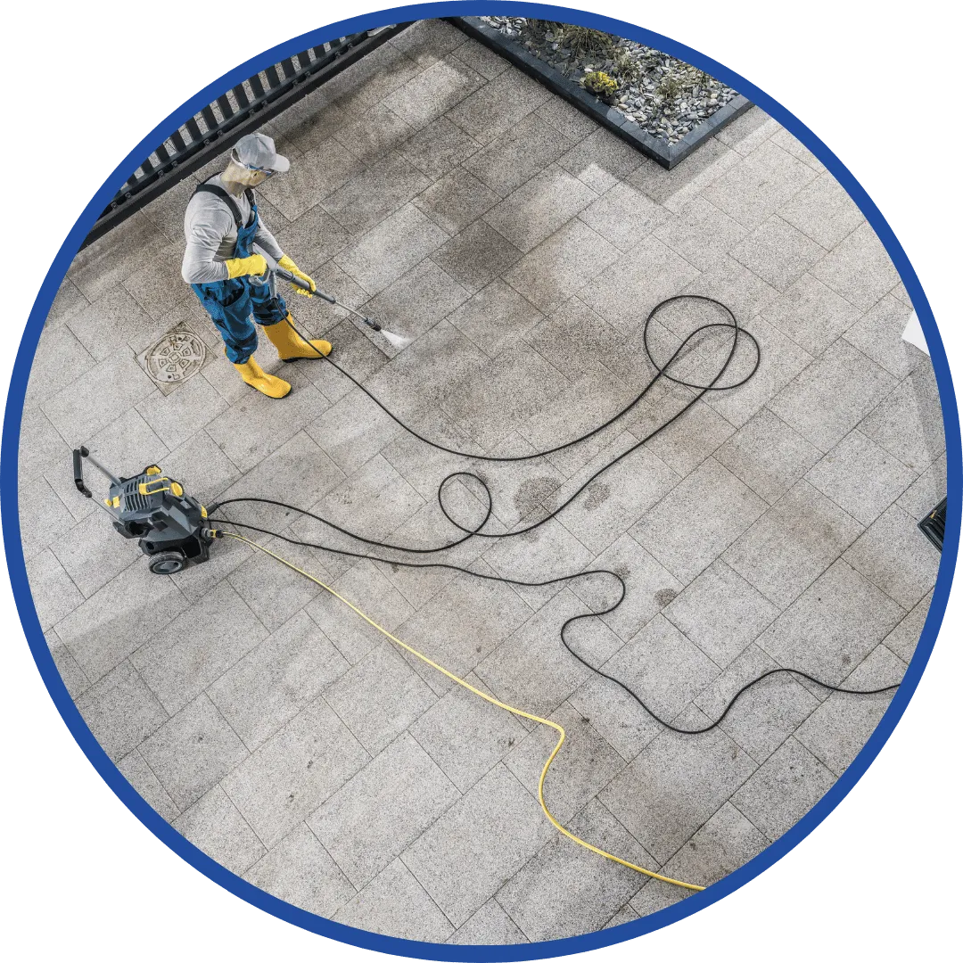 Driveway pressure washing Oakville