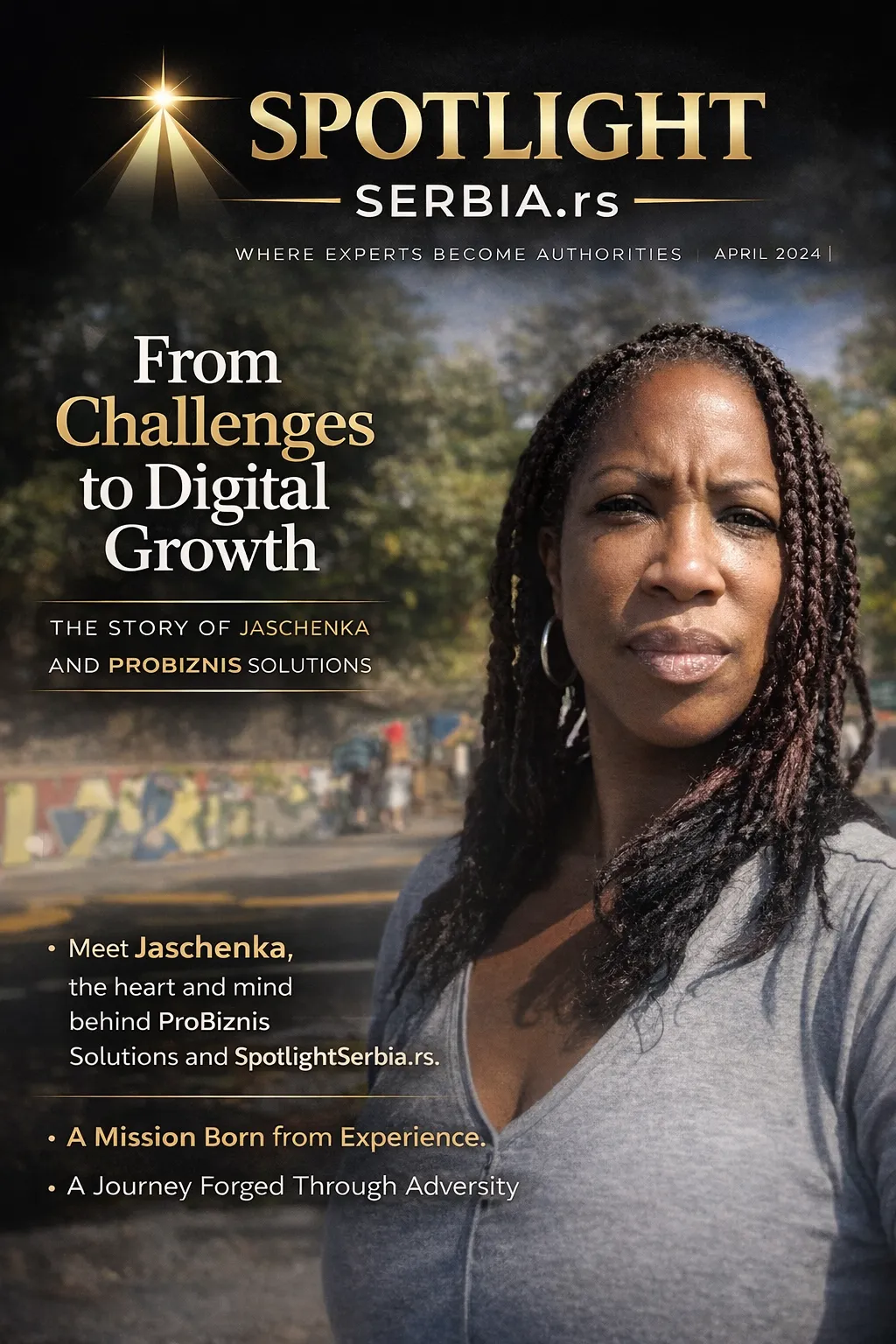 Portrait of Jaschenka in Belgrade