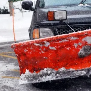 Snow Removal Plow Truck