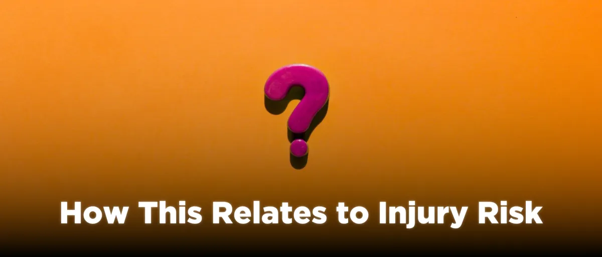 How This Relates to Injury Risk