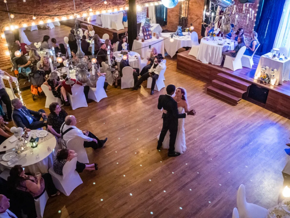 Bride and Groom Dance