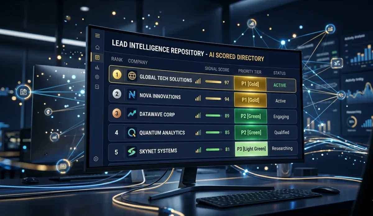 Build a Pre-Scored AI Lead Generation Directory For Your Business