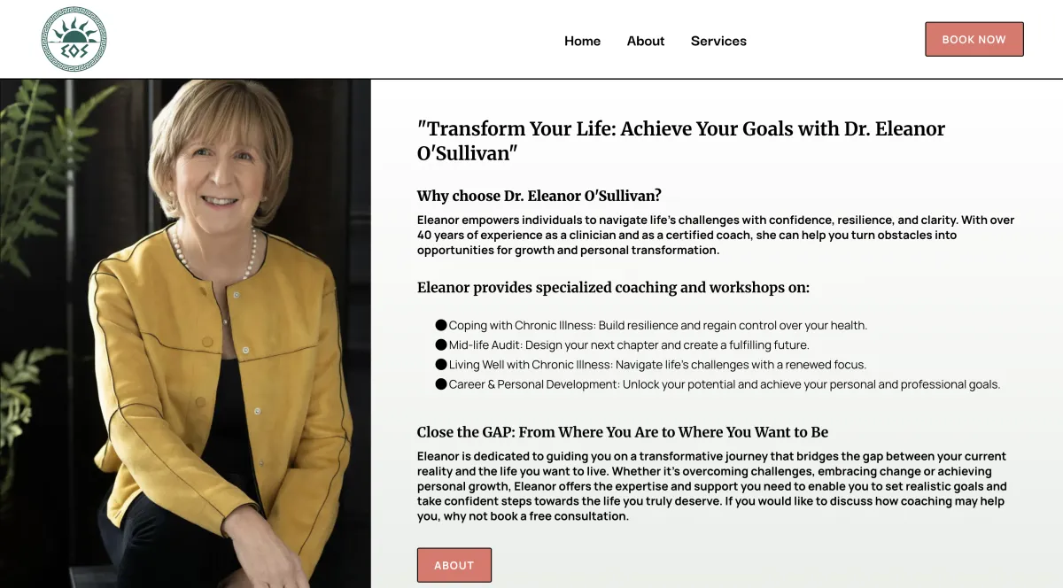 Dr. Eleanor O'Sullivan - Coaching