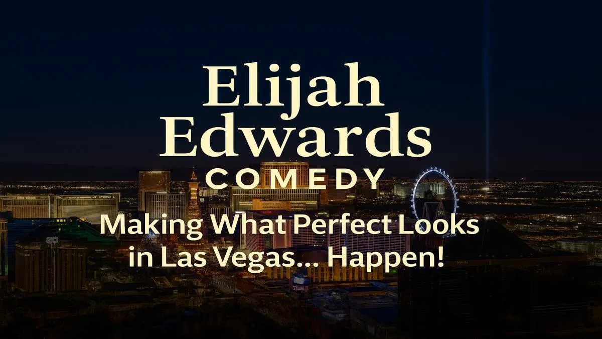 Elijah Edwards performing high-energy comedy hypnosis in Las Vegas for corporate, casino, and college events