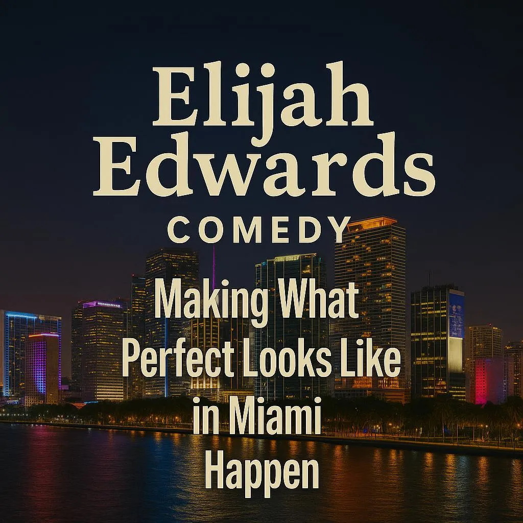 Standing ovation at a Miami corporate event during Elijah Edwards’ comedy hypnosis finale