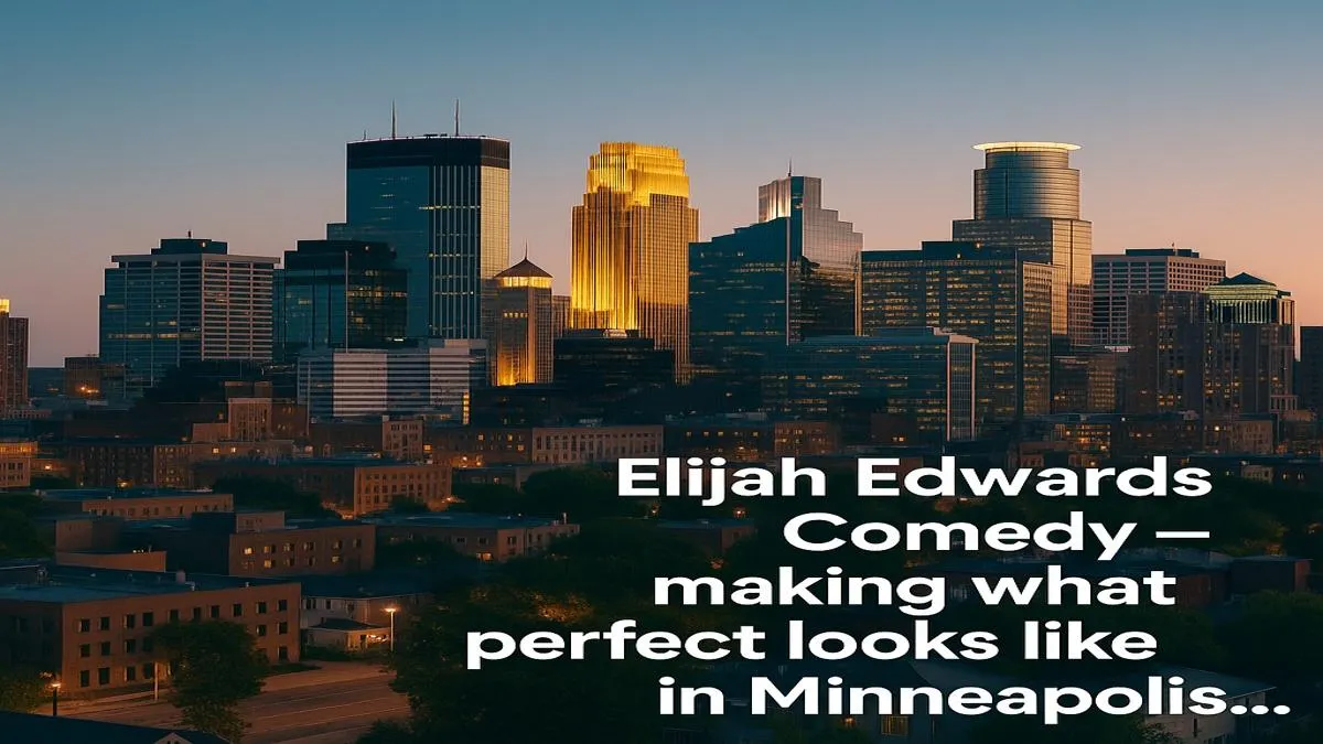 Elijah Edwards performing live at a corporate event in downtown Minneapolis 