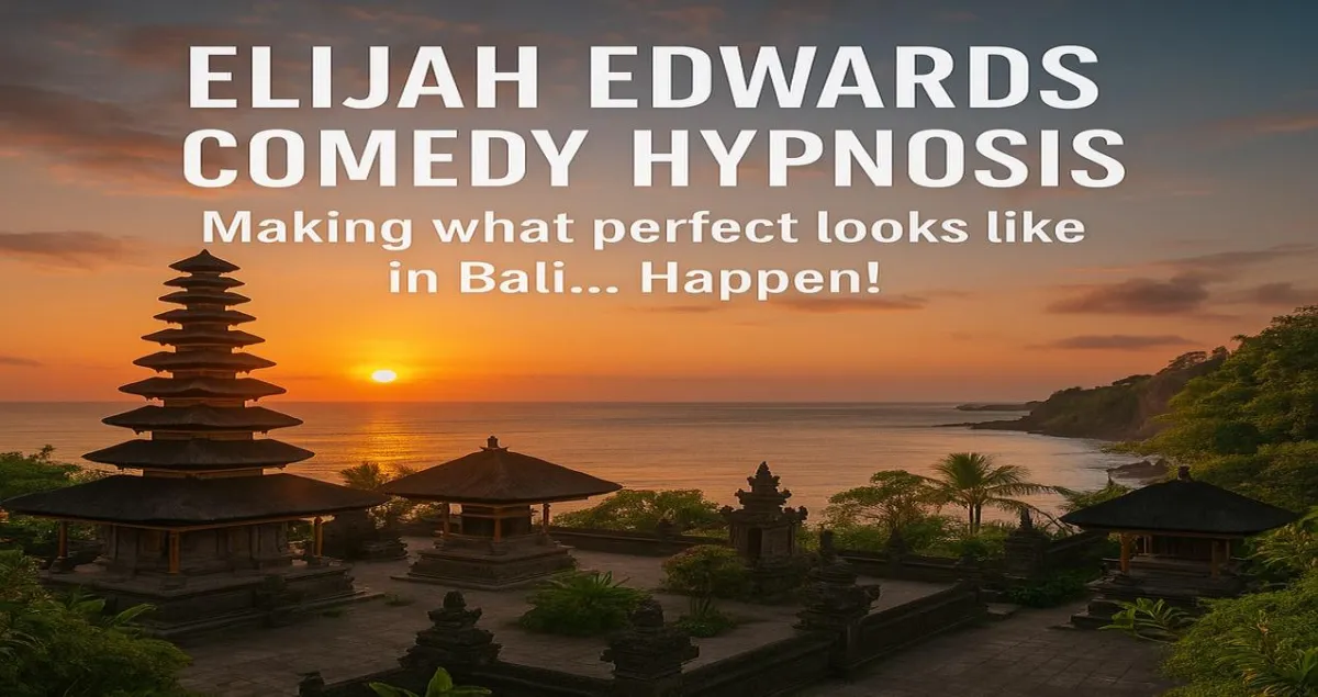 Elijah Edwards making what perfect in Bali looks like...Hppen!