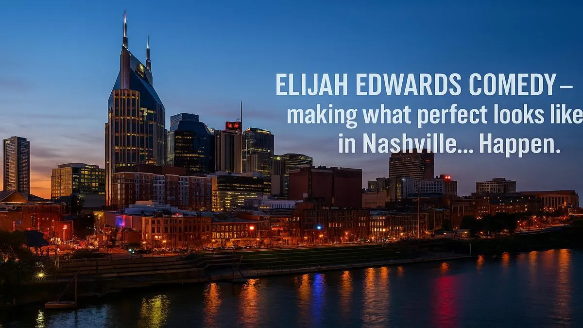 Elijah Edwards ignites the Nashville stage — a clean, crowd-hypnotizing comedy show that leaves Music City audiences raving.