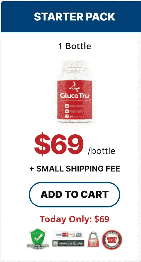 Buy GlucoTru 1 Bottle