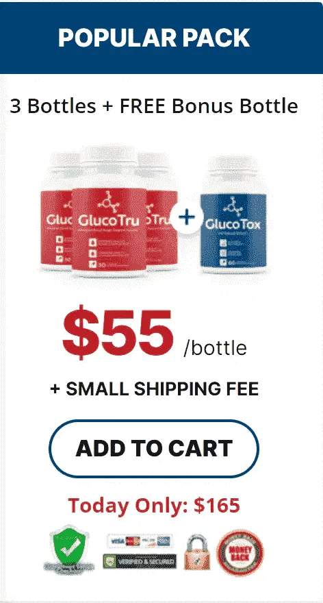 Buy GlucoTru 4 Bottles