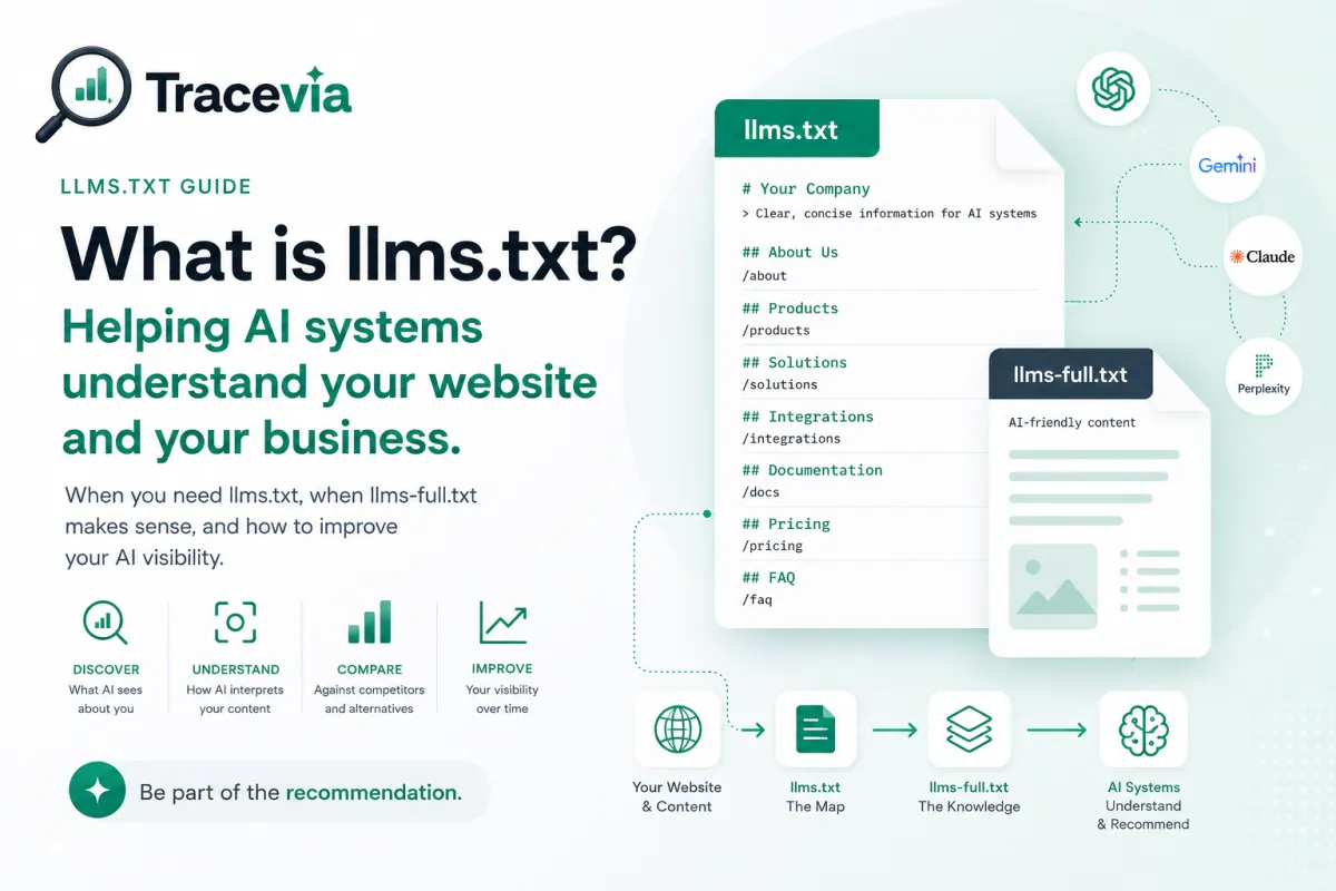 What Is llms.txt? A Guide to llms.txt, llms-full.txt & AI Visibility