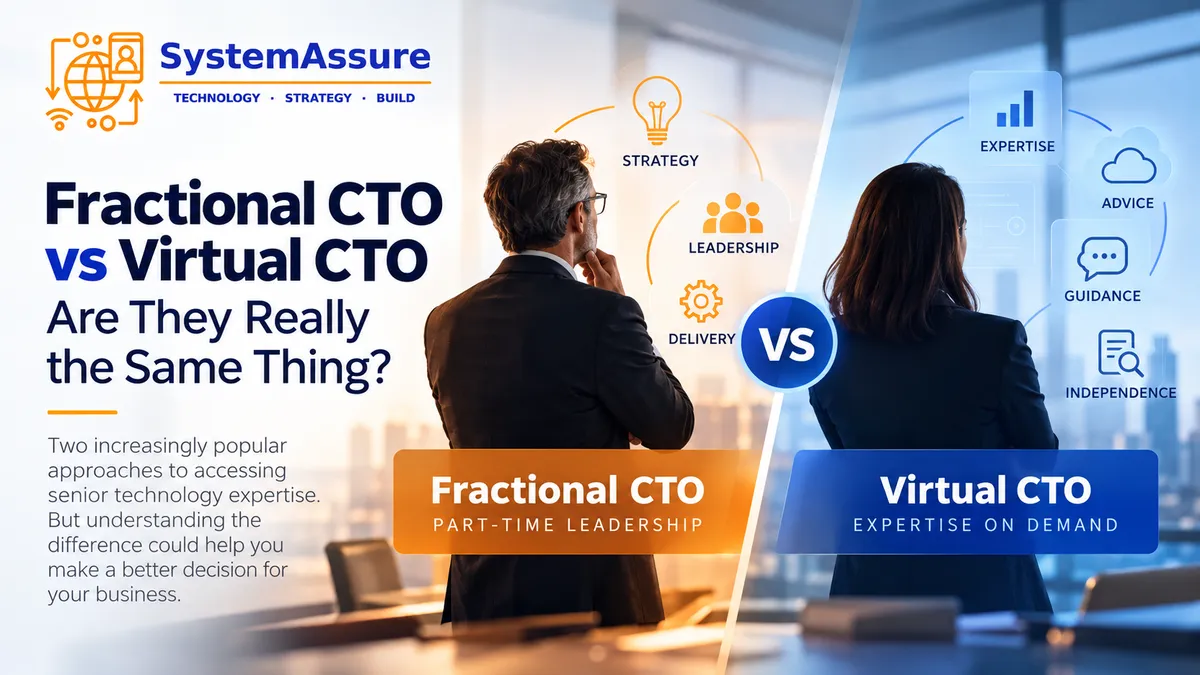 Fractional CTO vs Virtual CTO: Are They Really the Same Thing?