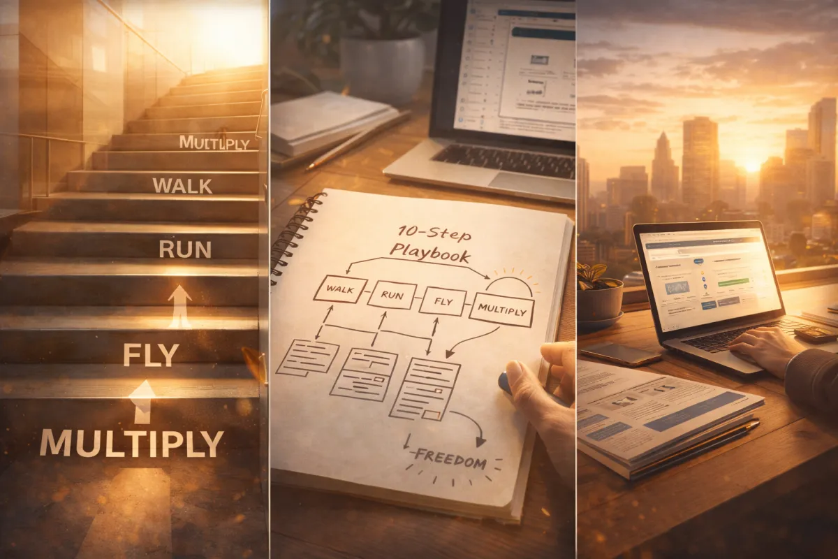 Why Most Entrepreneurs Stay Stuck (And How the 10-Step Playbook Changes That)