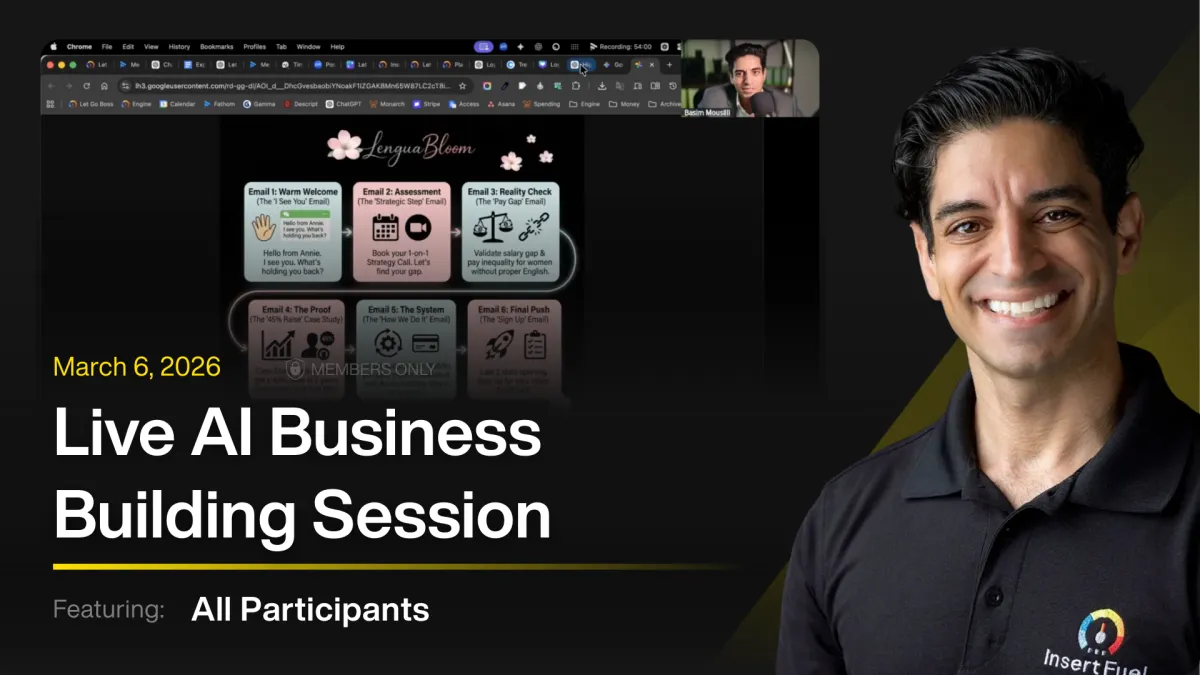 Building a Business in Real Time