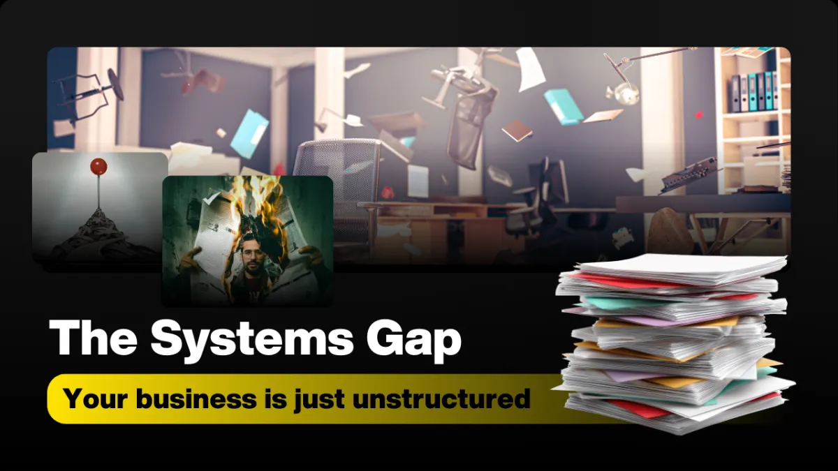 Your Business Is Not Broken. It Is Just Unstructured.