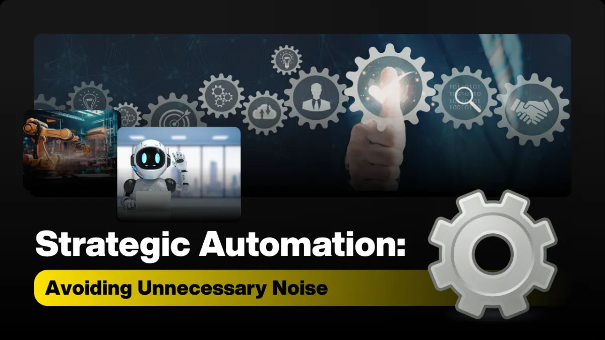 Marketer between two control panels, simple vs. complex