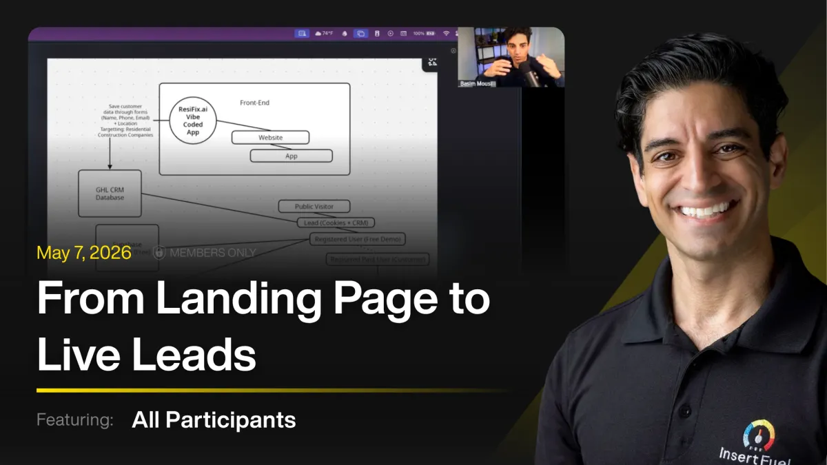Building Real Businesses With AI, Funnels & Community Support