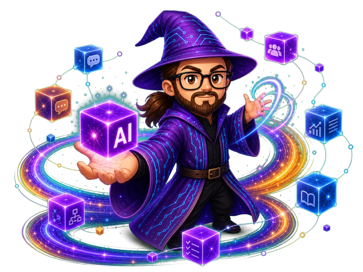 AI wizard turning scattered AI use into structured systems