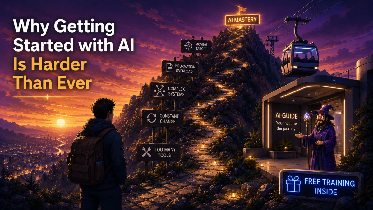 Why getting started with AI is only going to feel harder
