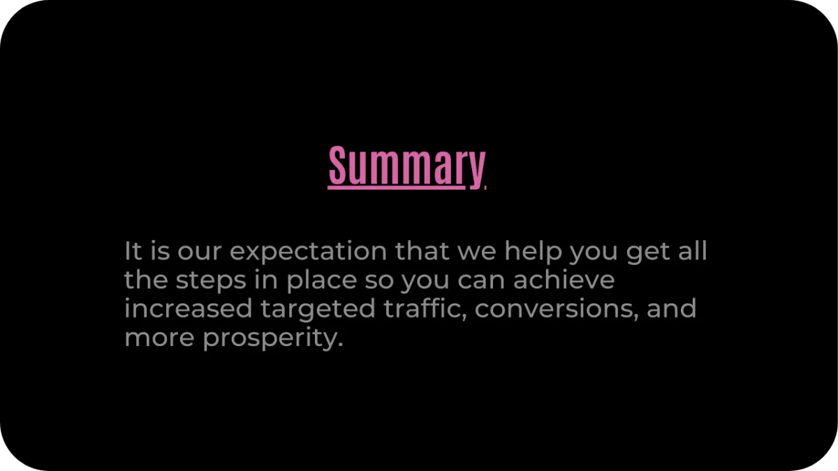 Summary