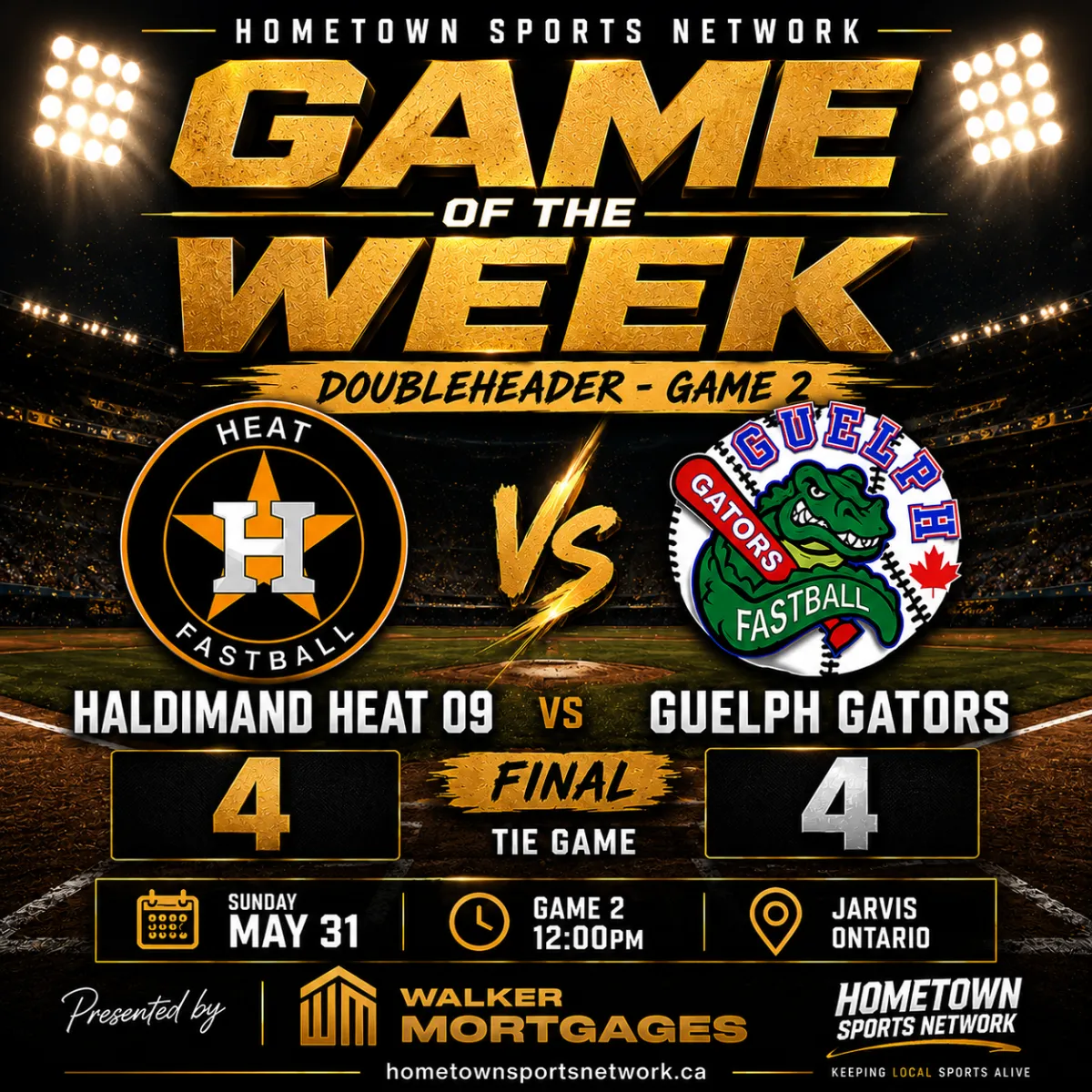 Down Three In The Seventh, The Haldimand Heat Refused To Lose