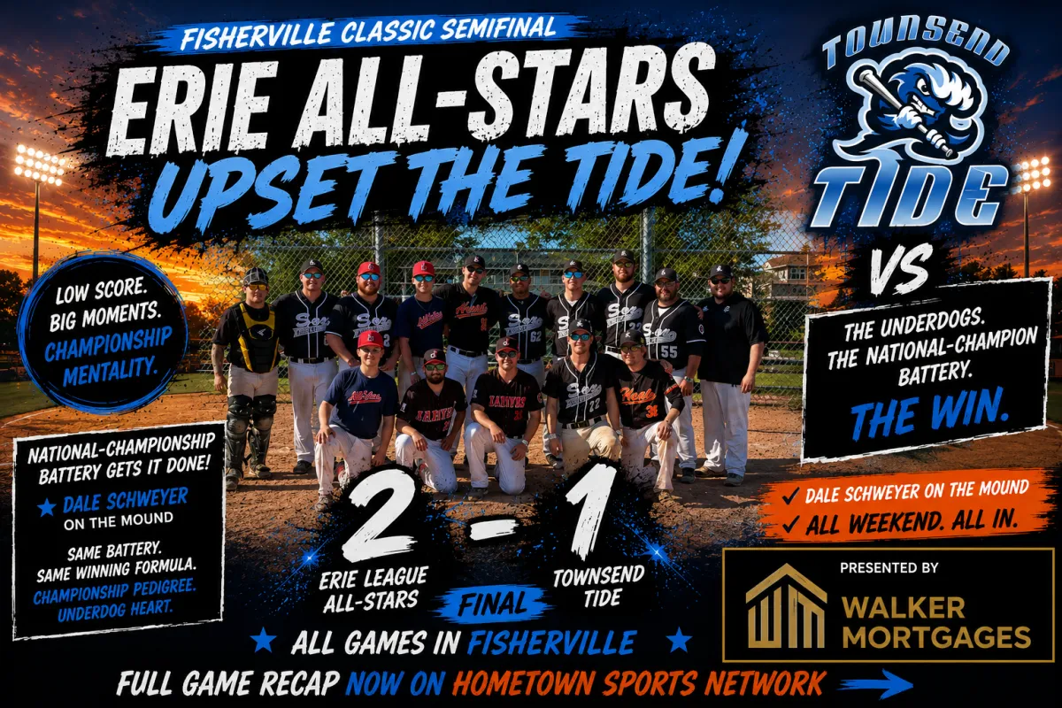 Dale Schweyer Threw Every Pitch. The Erie All-Stars Upset the Tide