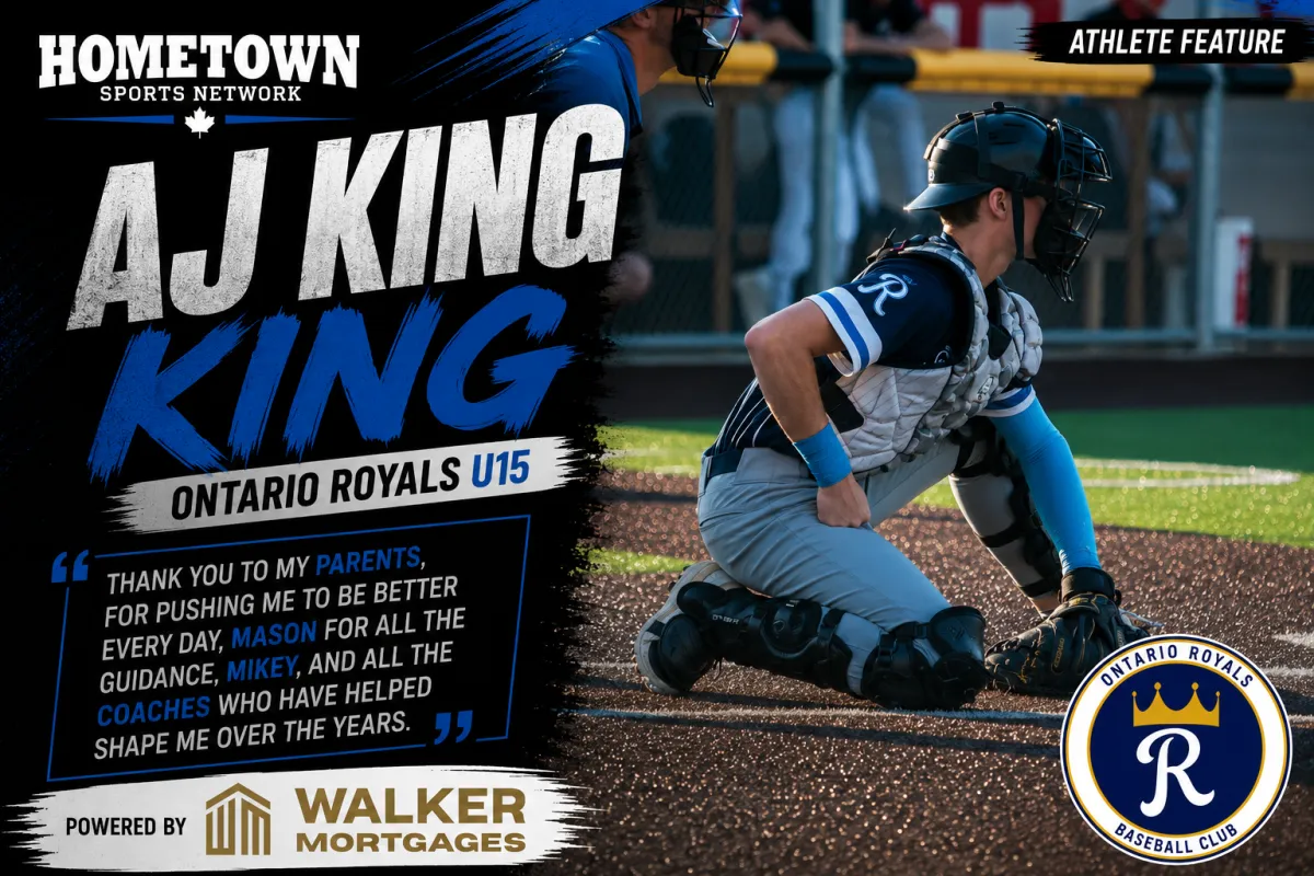 AJ King, Caledonia baseball player, age 15