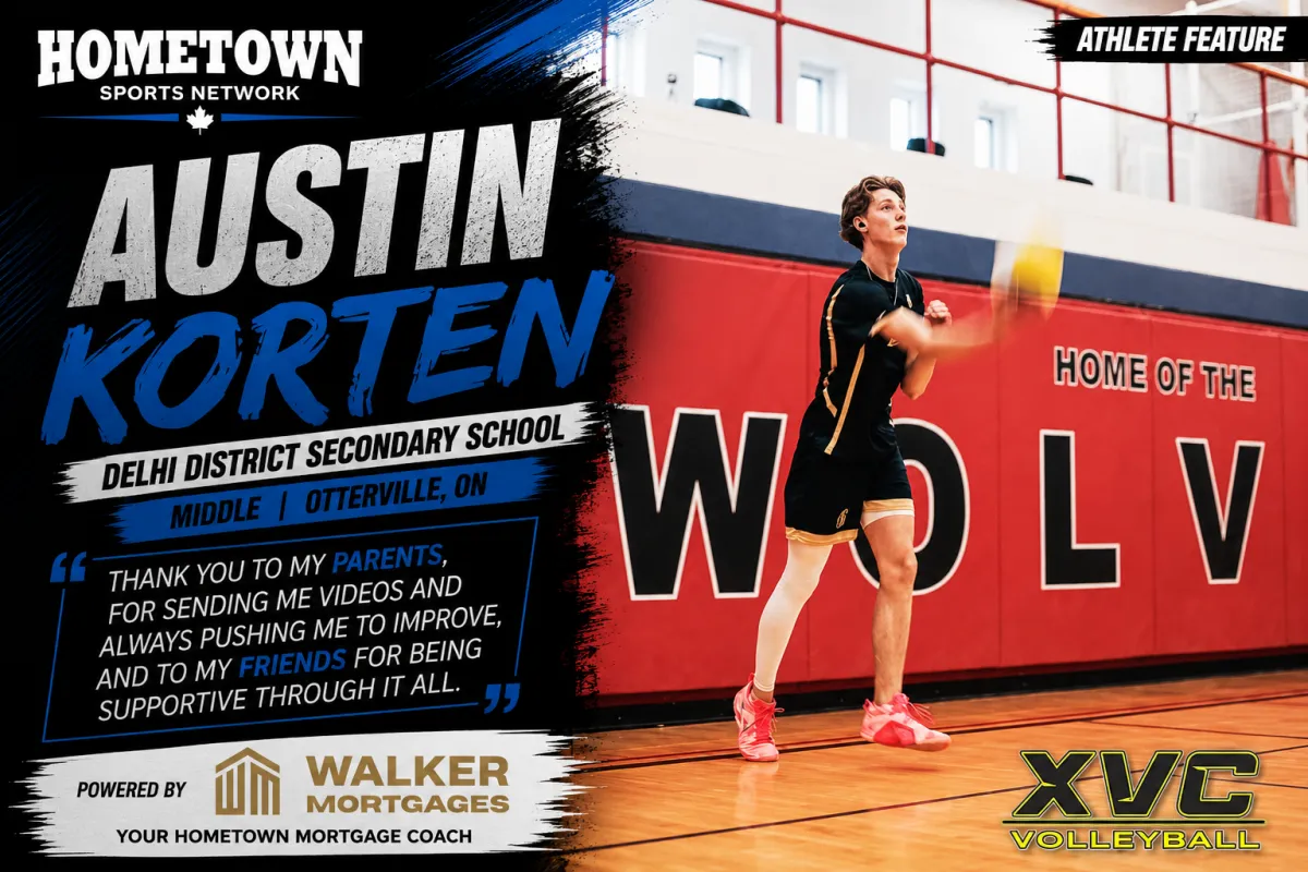 Austin Korten, Otterville volleyball player, age 16