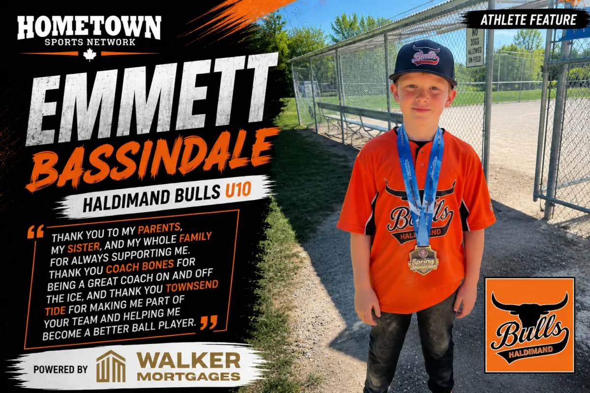 Emmett Bassindale, Fisherville baseball player, age 10