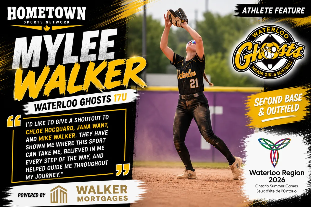 Mylee Walker, Simcoe softball player, Ontario Summer Games preview