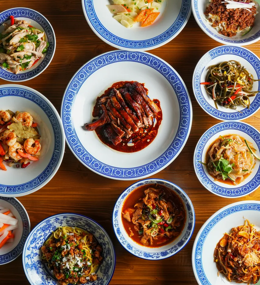 Piatti autentici del ristorante cinese